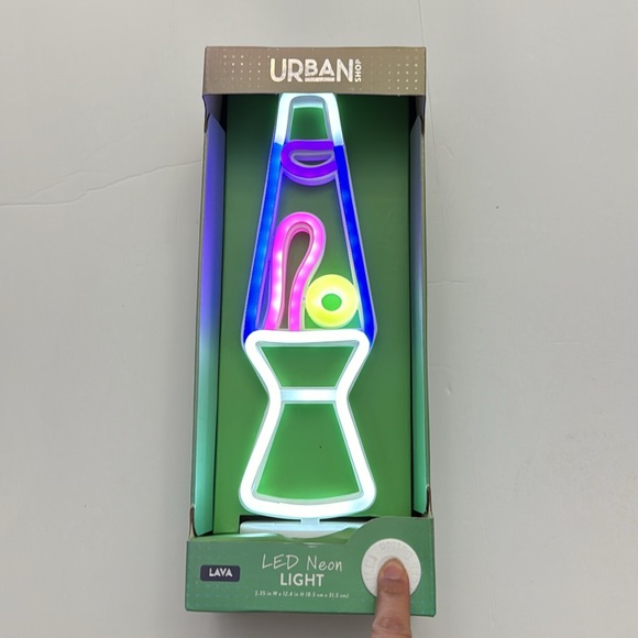 Deco LED neon light lava lamp - Picture 6 of 6